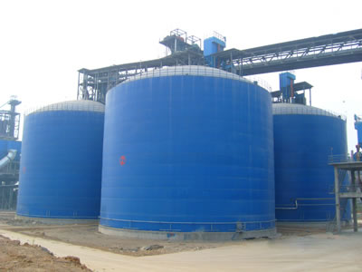 孝感水泥钢板库改造